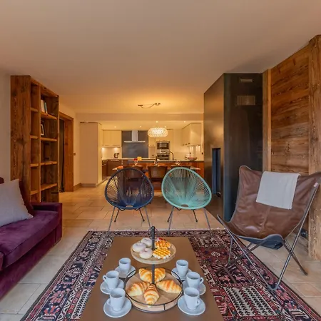 아파트 Panorama Mont-blanc 2br W/views, Walk To Flegere Lift - Happy