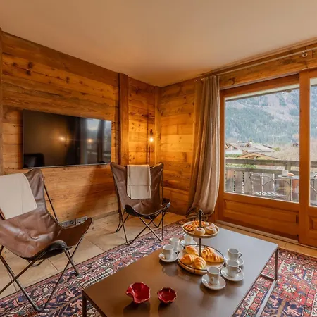 Panorama Mont-blanc 2br W/views, Walk To Flégère Lift - Happy Apartamento Chamonix Mont Blanc