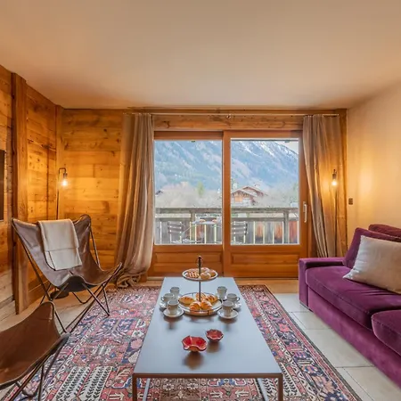 Panorama Mont-blanc 2br W/views, Walk To Flegere Lift - Happy * 샤모니