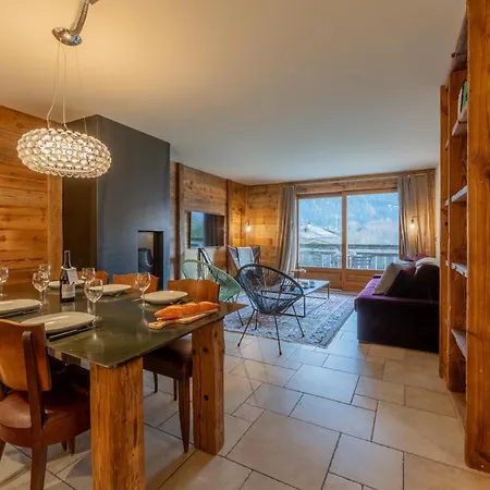 Panorama Mont-blanc 2br W/views, Walk To Flegere Lift - Happy * 샤모니