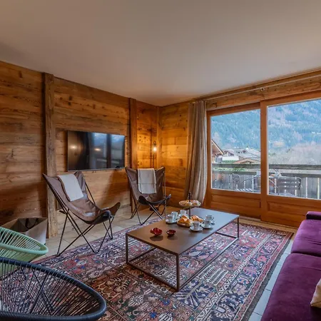 Panorama Mont-blanc 2br W/views, Walk To Flegere Lift - Happy 아파트 샤모니