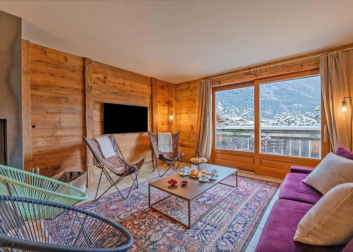 Apartmán Panorama Mont-blanc - Happy *